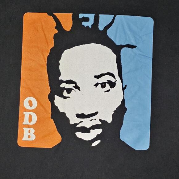 VTG Style ODB Ol' Dirty Bastard Wu-Tang Clan Graphic T-Shirt Black Men's 2XL - Picture 4 of 11